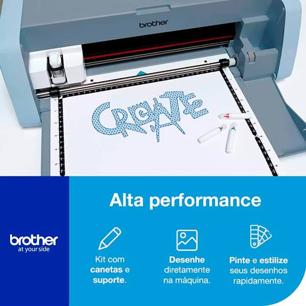 Máquina para recorte c/Scanner ScanNCut 110v Brother CX 1 UN