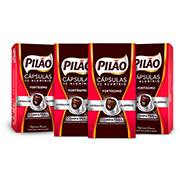 Kit com 40 Cápsulas de Café Pilão para Nespresso, Sabor Fortíssimo - CX 1 UN Kit com 40 Cápsulas de Café Pilão para Nespresso, Sabor Fortíssimo - CX 1 UN