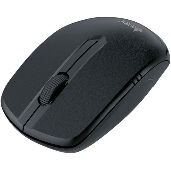 Mouse sem fio, Preto, 1200dpi, MW150, App-tech + Pilha Alcalina Palito, AAA, Duracell - CX 1 UN