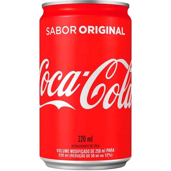 Refrigerante Coca-Cola Original, 220ml, Pack com 12 unidades, Coca-Cola - PT 12 UN