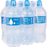 Água Mineral sem gás, 1L, Pack com 6 unidades, Crystal - FD 6 UN