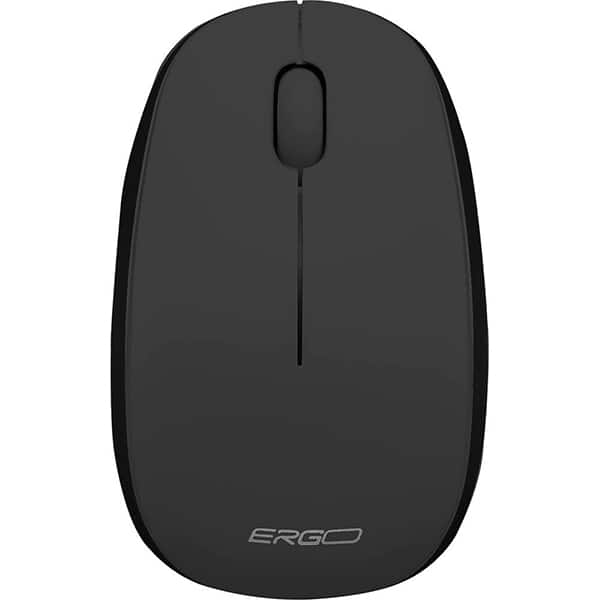 Mouse sem fio, 1200 DPI, Preto, MW7051B, Ergo + Pilha Alcalina Duracell Palito AAA CX 1 UN