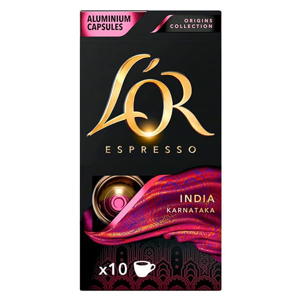 Kit com 40 Cápsula de café Lór, Ìndia, Compatível com Cafeteira Nespresso - CX 1 UN