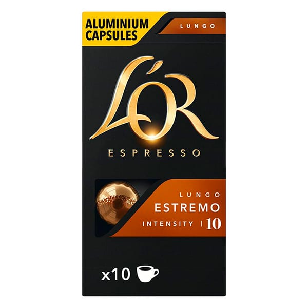 Kit com 40 Cápsula de café Lór, Estremo, Compatível com Cafeteira Nespresso - CX 1 UN