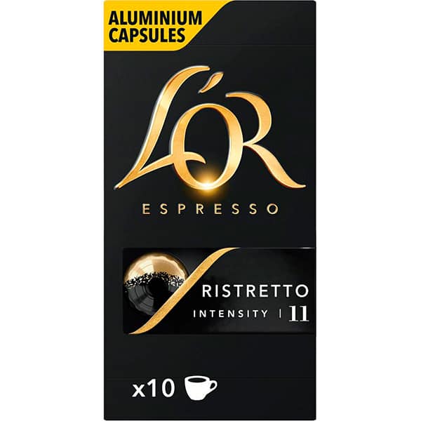 Kit com 40 Cápsula de café Lór, Ristretto, Compatível com Cafeteira Nespresso - CX 1 UN