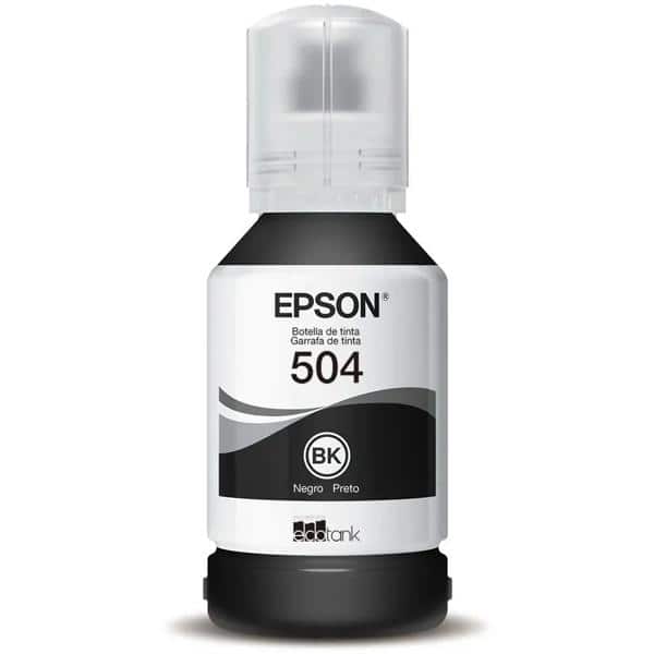 Impressora Multifuncional Tanque de Tinta Ecotank L4260, Colorida, Duplex, Wi-Fi, Conexão USB, Bivolt + Garrafa para Ecotank preto T504 - T504120AL, Epson - CX 1 UN