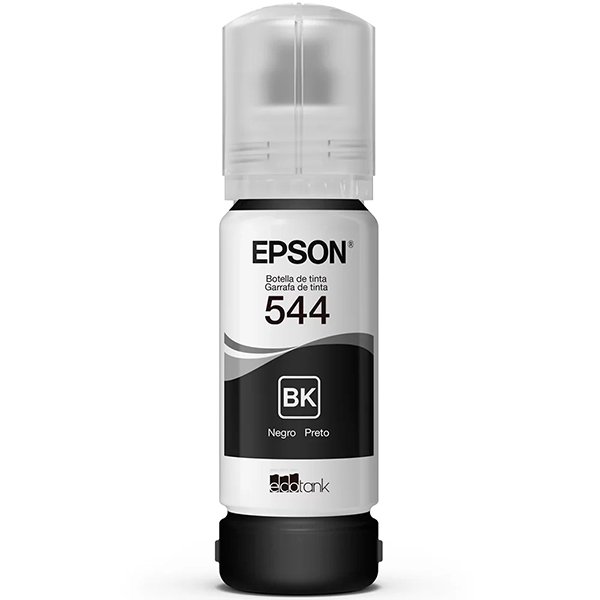 Impressora Multifuncional Tanque de Tinta Ecotank L5590, Colorida, Wi-Fi, Conexão USB, Bivolt, + Garrafa para Ecotank preto T544 - T544120, Epson - CX 1 UN