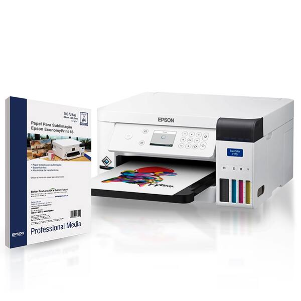 Impressora Sublimática Surecolor F170 C11CJ80202 Epson CX 1 UN