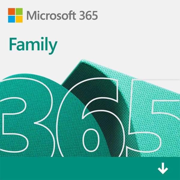 Microsoft 365 Family 1 licença para até 6 usuários, Assinatura 15 meses + Kaspersky Antivírus Total Security, 5 dispositivos Licença 12 meses - Digital para DOWNLOAD - UN 1 UN