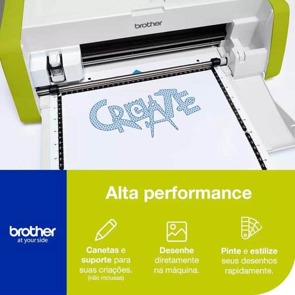 Máquina para recorte com Scanner, 220v, SDX85V + Esteira adesiva de baixa aderência, 30x30 cm, CADXMATLOW12, Brother - CX 1 UN