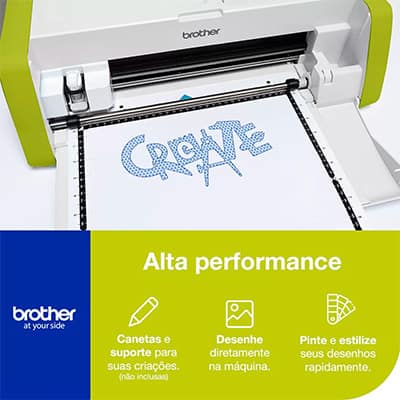 Máquina para recorte com Scanner, 220v, SDX85V + Esteira adesiva de baixa aderência, 30x30 cm, CADXMATLOW12, Brother - CX 1 UN