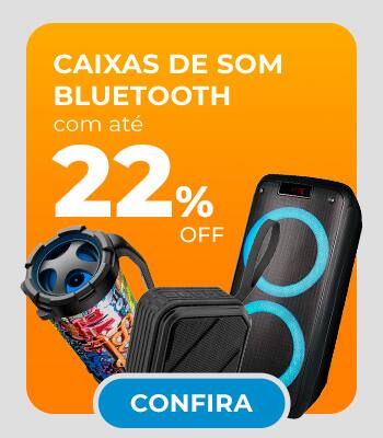 Caixa de Som Bluetooth - 20% off