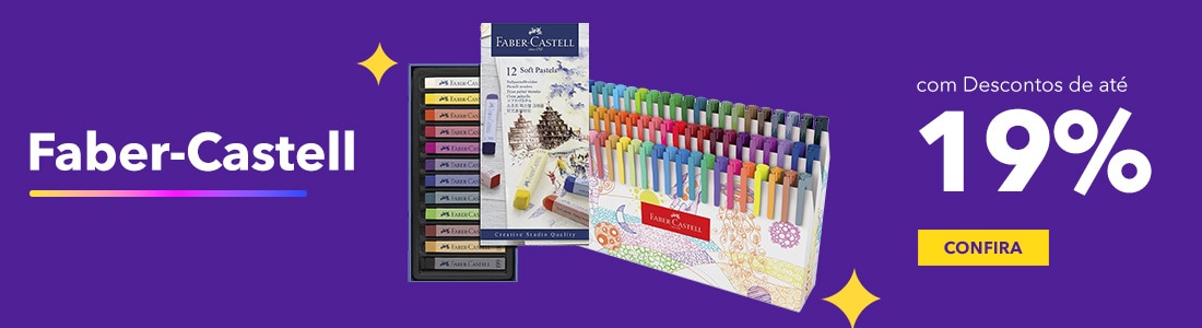 Faber-Castell com até 19% OFF