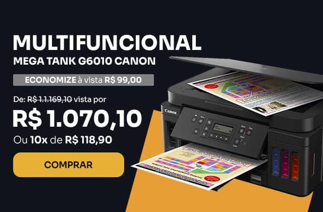 Multifuncional Mega Tank G6010 Canon