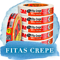 Fitas Adesivas Crepe