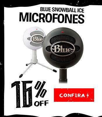 Microfone Condensador USB Blue Snowball Ice