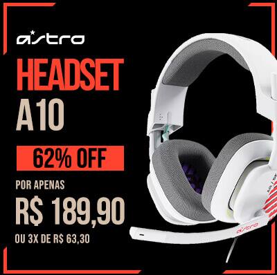 Headset Astro com 62% de Desconto
