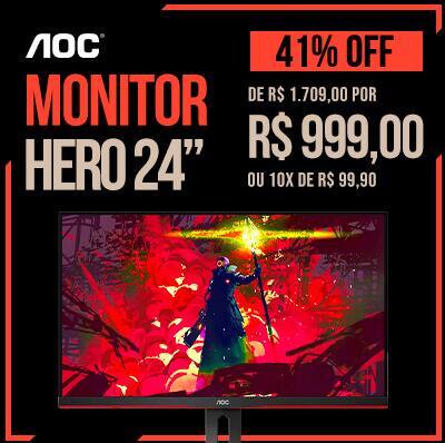 Monitor AOC com 41% de Desconto