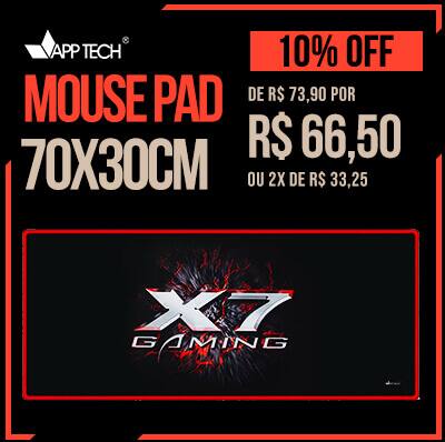 Mouse Pad App-Tech com 10% de Desconto