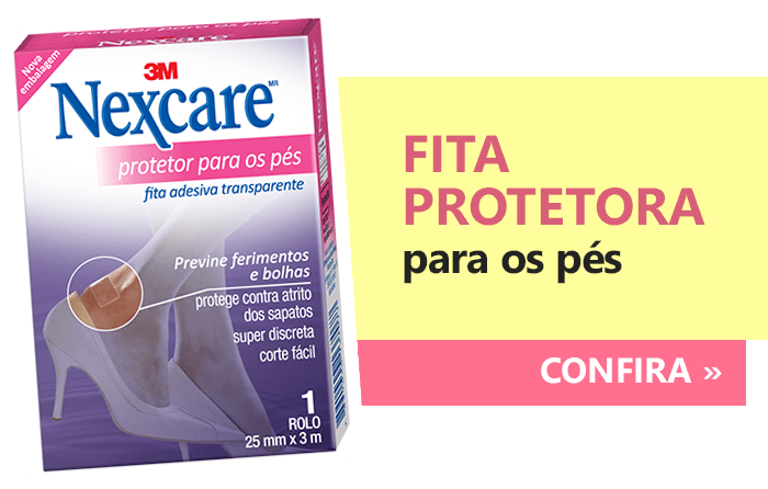 Fita protetora para os pés