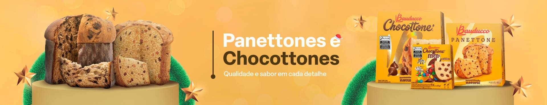 Panettones e Chocottones