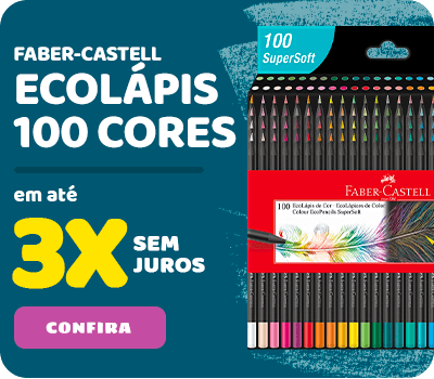 Kit Lápis De Cor Faber-castell Multicolor C/ 24 Cores
