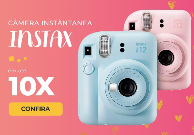 Instax em até 10x