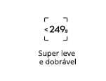 Super leve 
                                                  e dobrável