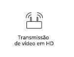 Transmissão 
                                                  de vídeo em HD