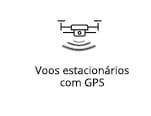 Voos estacionários
                                                  com GPS