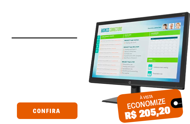 Monitor LED HP