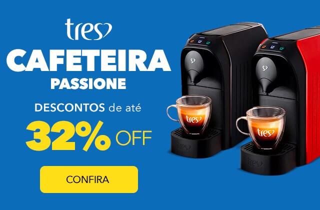 Cafeteira Passione Três Corações