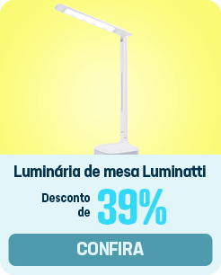 Luminária de mesa LED 200 lumens c/ bluetooth LM586 Luminatti