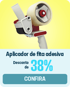 Aplicador de fita adesiva p/embalagens 50mm T15210 Easy Office