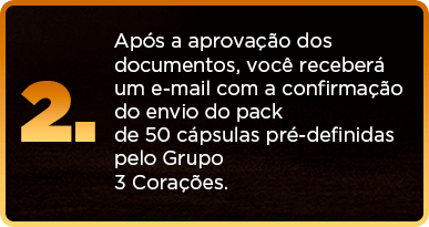 Regulamento para ganhar o beneficio das capsulas