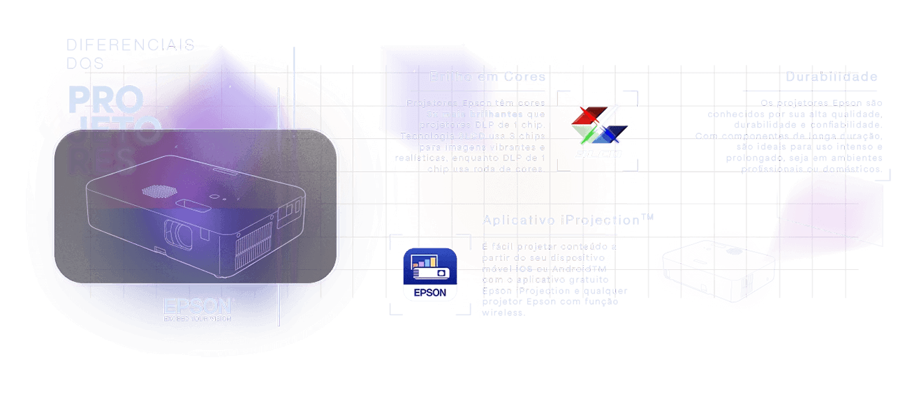 Diferenciais dos Projetores - Epson