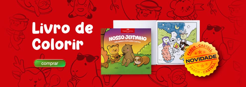 Livro de Colorir Faber-Castell